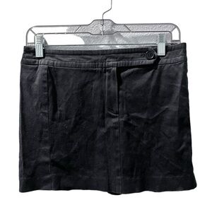 Trina Turk Los Angeles Black Mini Skirt Women's Size Small Minimalist Emo